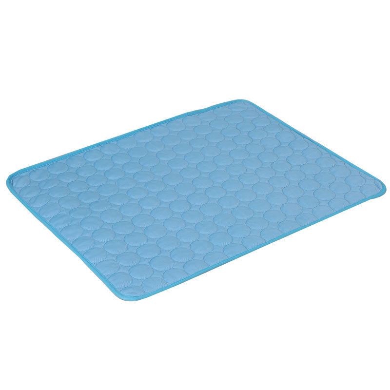 Blue cooling mat size chart