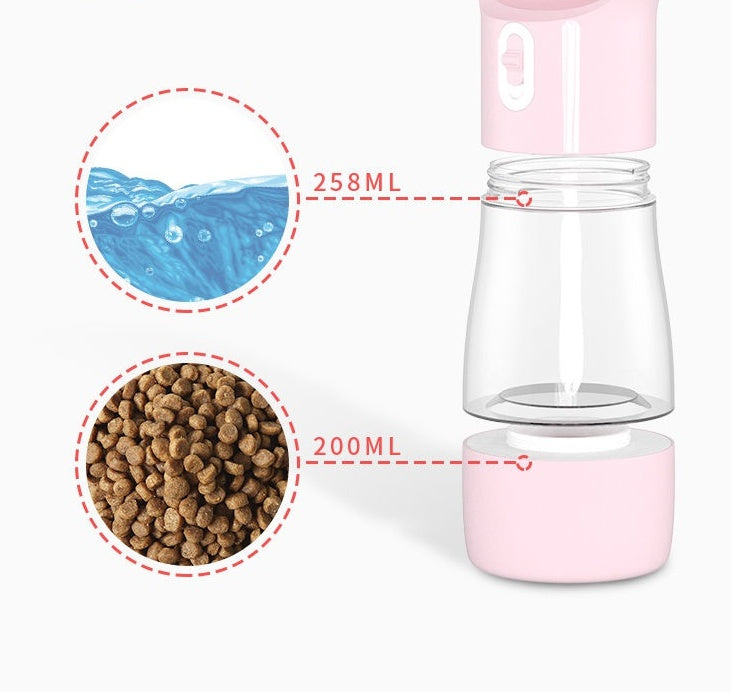Pink water dispenser infographic