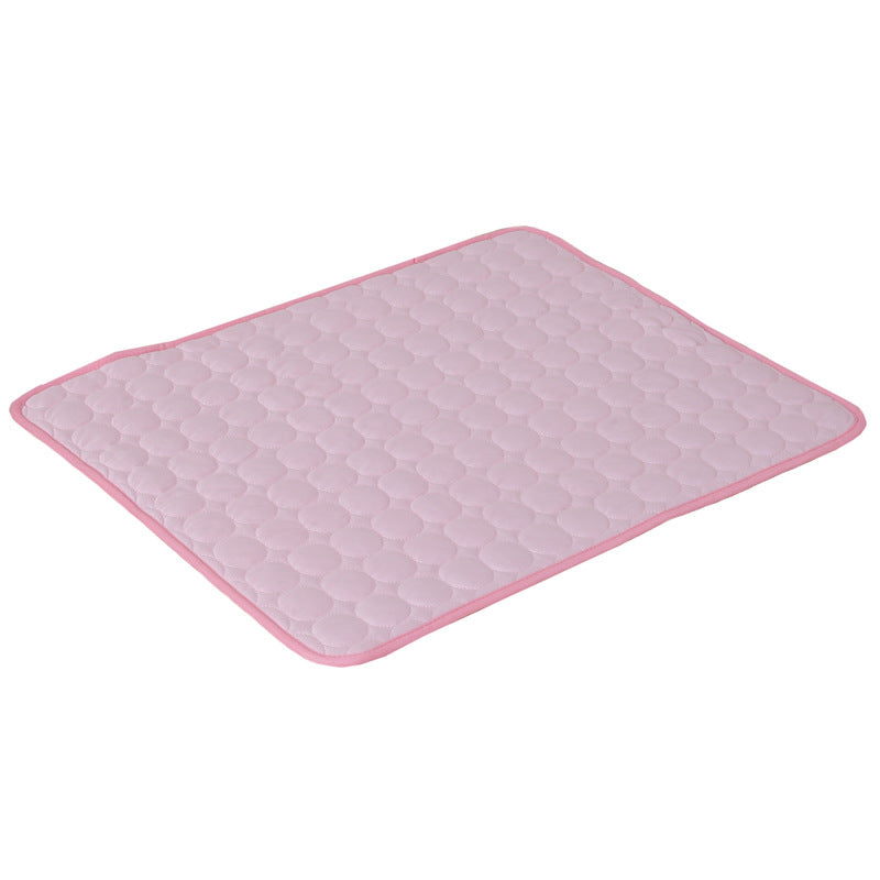Pink cooling mat texture
